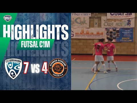 Futsal C1M - CCC Futsal Serramanna-Ichnos Calcetto Sassari 7-4 (Highlights)