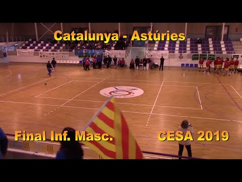 Final Infantil Masculino balonmano Cesa 2019 Catalunya - Asturias audio catala