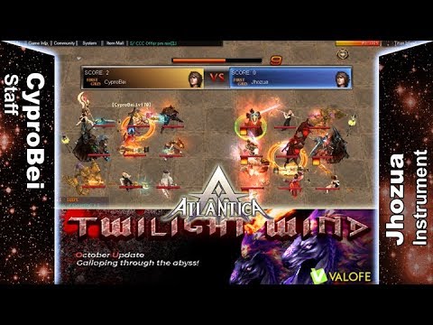 Titan 22/10/2017 PM - CyproBei vs Jhozua - Atlantica Online