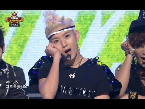 NU'EST - Sleep Talking, 뉴이스트 - 잠꼬대, Show Champion 20130904