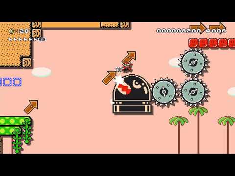 20 Seconds: Bullet Bill Panic - Super Mario Maker 2 - Course World Gameplay