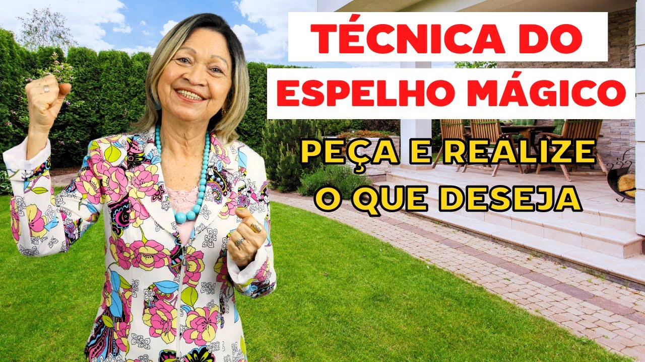A TÉCNICA DO ESPELHO MÁGICO -  FAÇA E VEJA O RESULTADO - Lu Lampert