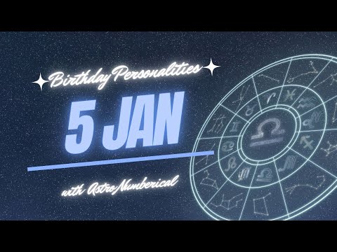 5 January Zodiac Horoscope: Birthday Personality & Traits Revealed