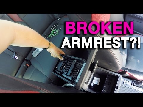 Subaru STi Center Armrest Broke