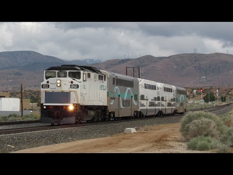 Metrolink Trains In The AV Episode 11! ~ The Last Of 852’s Blue Board