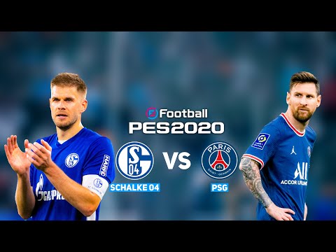 PSG VS SCHALKE 04 | Full Match | #eFootball_Pes_2021 | #Messi