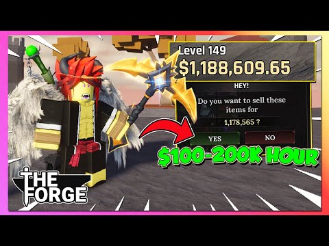 The Forge ULTIMATE Money Method Get Rich Fast + Full Guide! (NEWCODE)