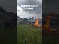 napalm Molotov cocktail. #fire