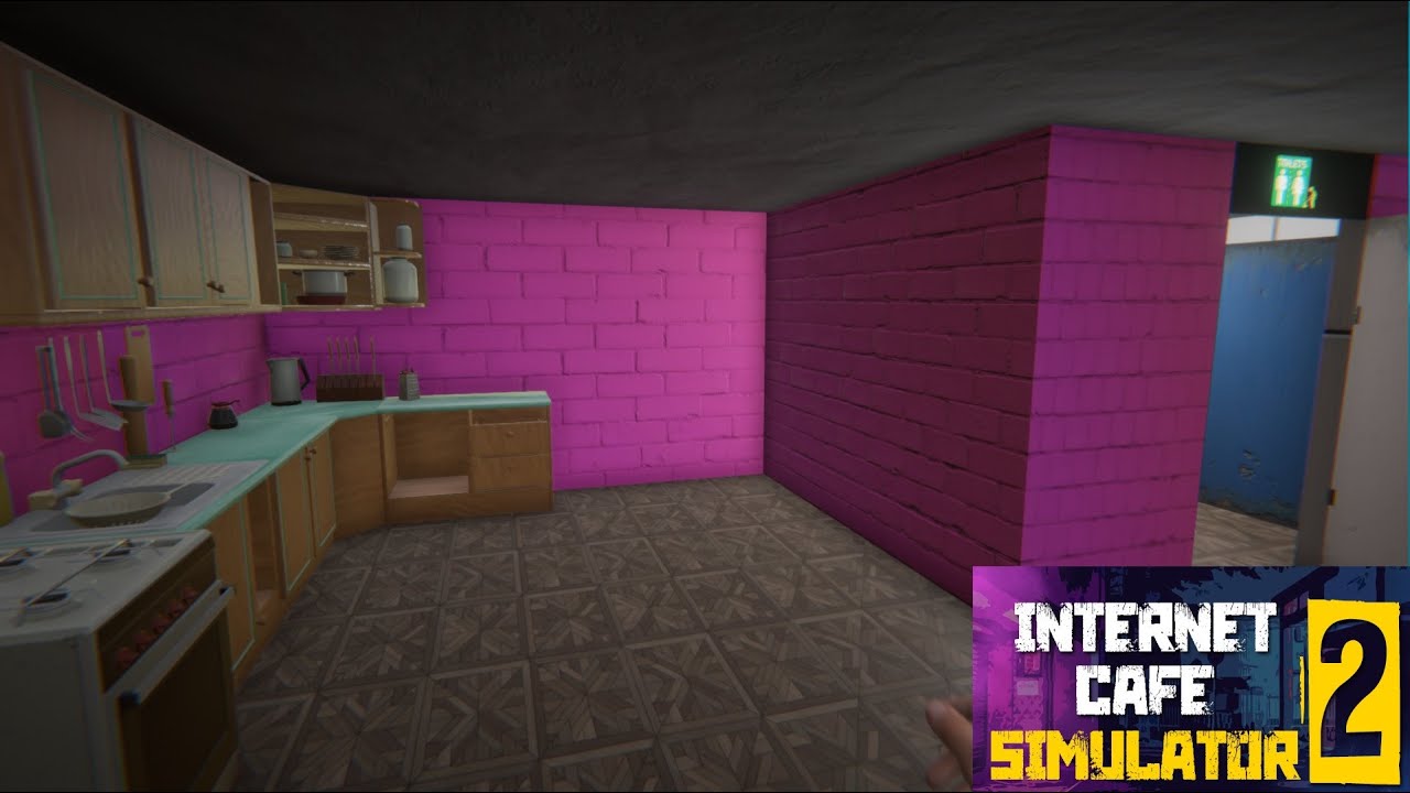 Getting A Kitchen & Bathroom Among Explosions ~ Internet Cafe Simulator 2