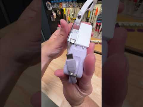 One of the coolest-looking USB-C charging solutions ever — till you turn it sideways! #TITW