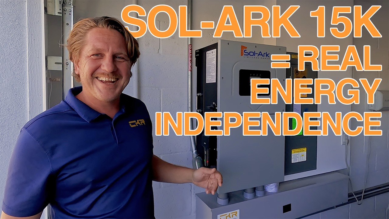 Sol-Ark 15K Limitless Solar + Batteries | Full Home Grid Independence