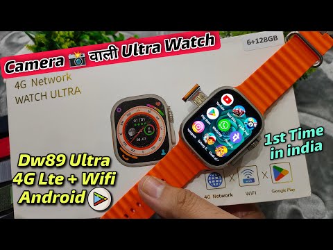 TK4 Ultra Android Smart Watch 4G Sim Card 49mm