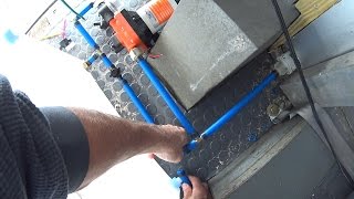 Box Truck Camper - RV Plumbing supply line Part 2 - 73