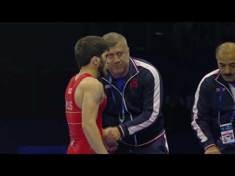 1/2 FS - 57 kg: Z. UGUEV (RUS) v. Y. TAKAHASHI (JPN)