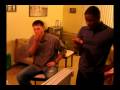 James And James Eating Salt And Vinegar Cricketts