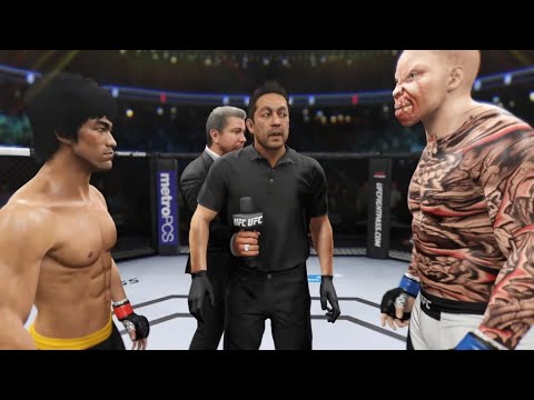 Bruce Lee vs. Hannibal (EA Sports UFC 2) - Epic Battle 💯 🐲 - Dragon Fights 🐉
