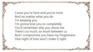 Chanté Moore - I&#39;m Keepin&#39; You Lyrics