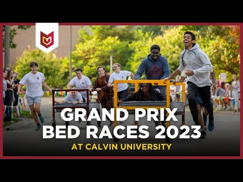 Watch: Grand Prix Bed Races