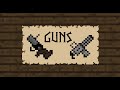 Guns in Vanilla Minecraft 