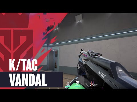 Ktac Vandal Skin Showcase - Valorant Battlepass Skins