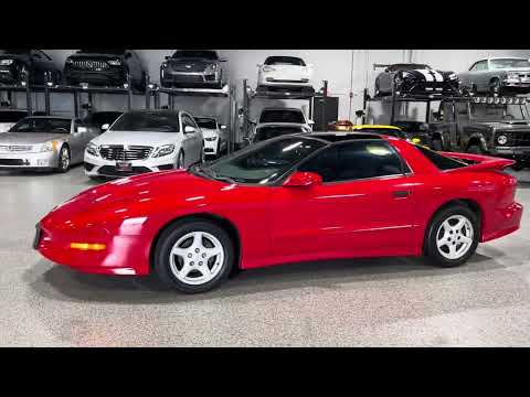 T-Tops! 1997 Pontiac Firebird Trans-Am 