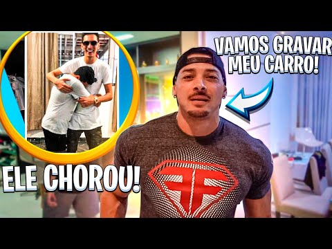 PASSEI NA MANSÃO HYPE DE AUDI RS7 E FUI DE SURPRESA NA CASA DE UM FÃ! *ele chorou*