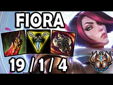 Fiora TOP vs Camille - EUW Challenger ✔️