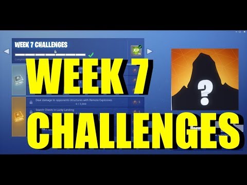 FORTNITE WEEK 7 CHALLENGES LEAKED All SEASON 5 WEEK 7 CHALLENGES What are week 7 fortnite challenges