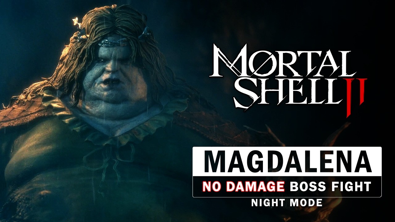 Mortal Shell 2 - Magdalena, the Lady of the Woods Boss Fight (No Damage / Night Mode)