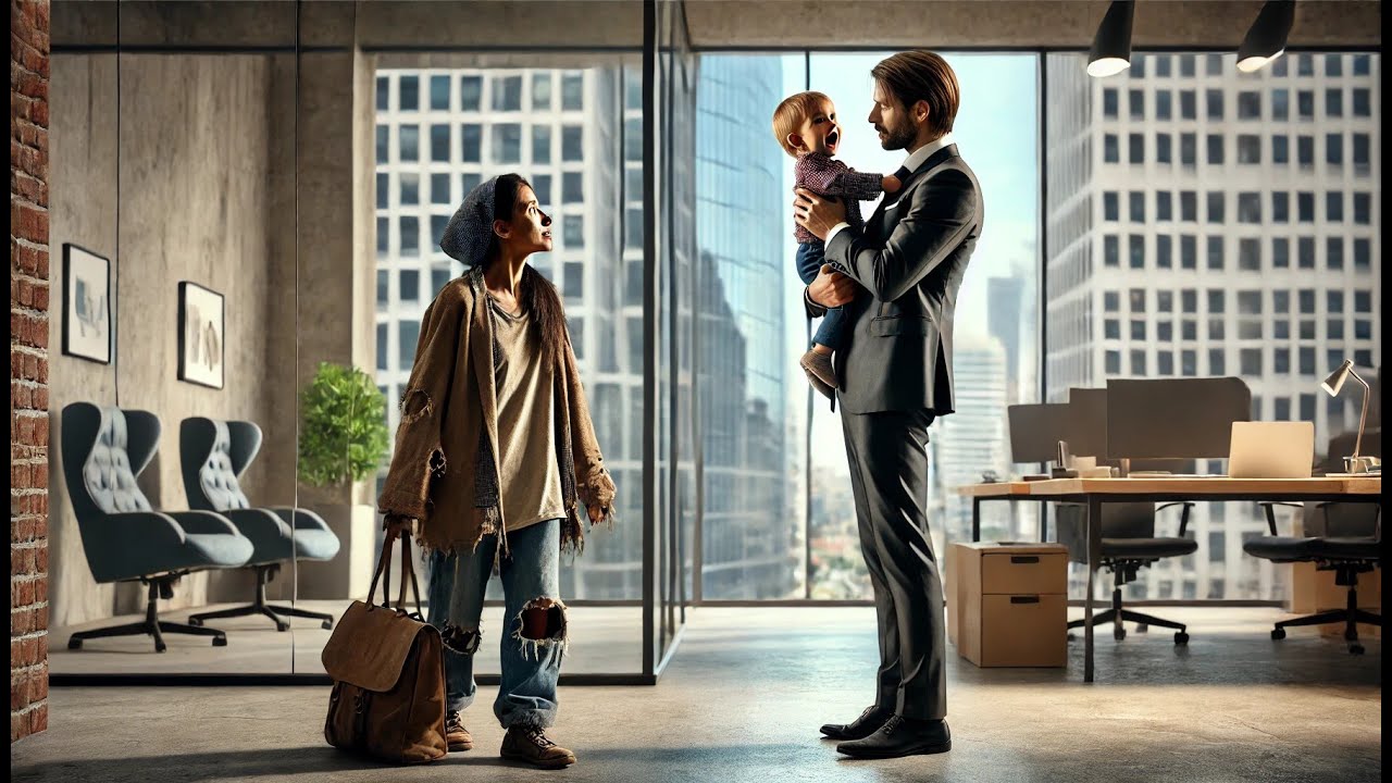 Madre soltera pobre lleva a su hijo al trabajo, pero nunca esperaba que su bebé abrazara al CEO....