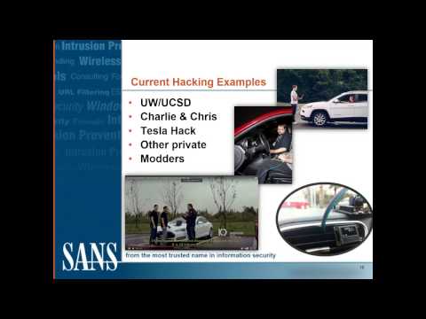 SANS Webcast: So What's It Mean To Hack a Car