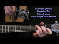 Ralph McTell Summer Lightning Intro Guitar Lesson