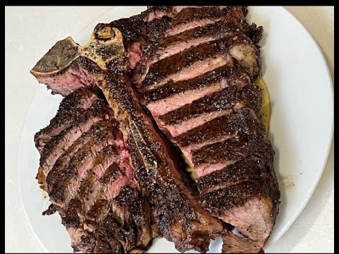 Porterhouse Steak W/ Garlic & Herb Infused Butter #savortheflavor #tbone #infused #butter