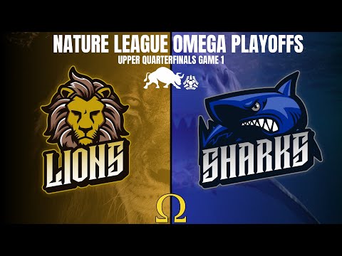 Omega Upper Quarterfinal! | #1 Sharks vs #8 Lions | Nature League S3 Playoffs