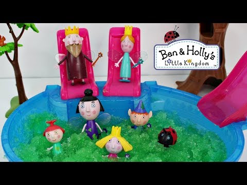 Ben e Holly em Portugues Piscina de Gelatina Gelly Baff Surpresa Canal KidsToyShow