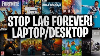 Play Any Game on Low End Laptop/Desktop NO LAG! Tutorial 2019 (100% WORKING) EASY!!::