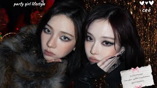 ULTIMATE party girl lifestyle ♡ social circle, friends, popularity, looks