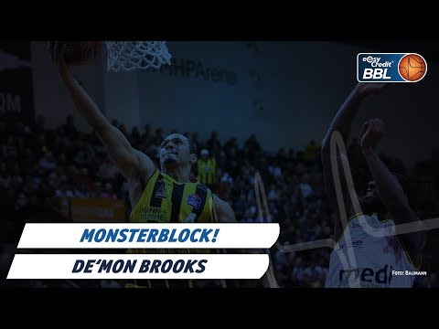 MONSTERBLOCK! De'Mon Brooks räumt McCray weg