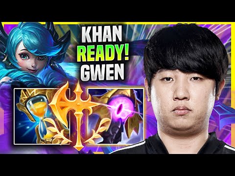 KHAN GWEN IS READY FOR THE FINAL! - DK Khan Plays Gwen TOP vs Jayce!