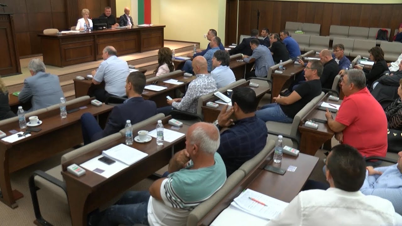 Сесия на общински съвет Хасково 13 09 2019