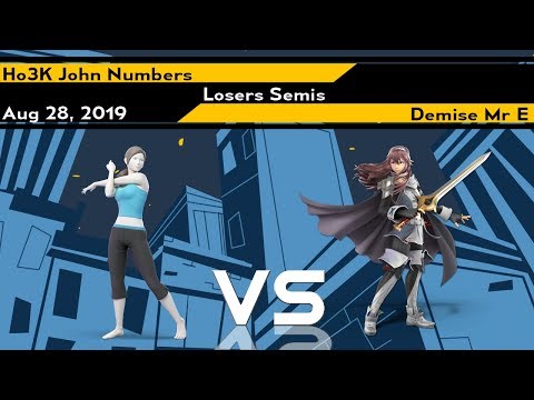 [Smash Ultimate] Xeno176 (L.Semis) - Ho3K John Numbers vs Demise Mr E