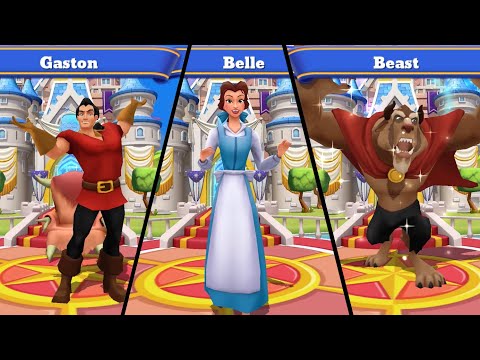 Welcome Screens BEAUTY AND THE BEAST CHARACTERS | Disney Magic Kingdoms