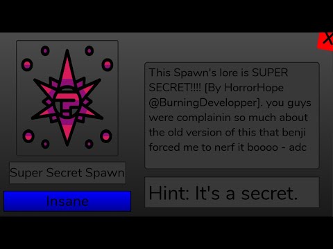 Super Secret Spawn [Find The Spawns]