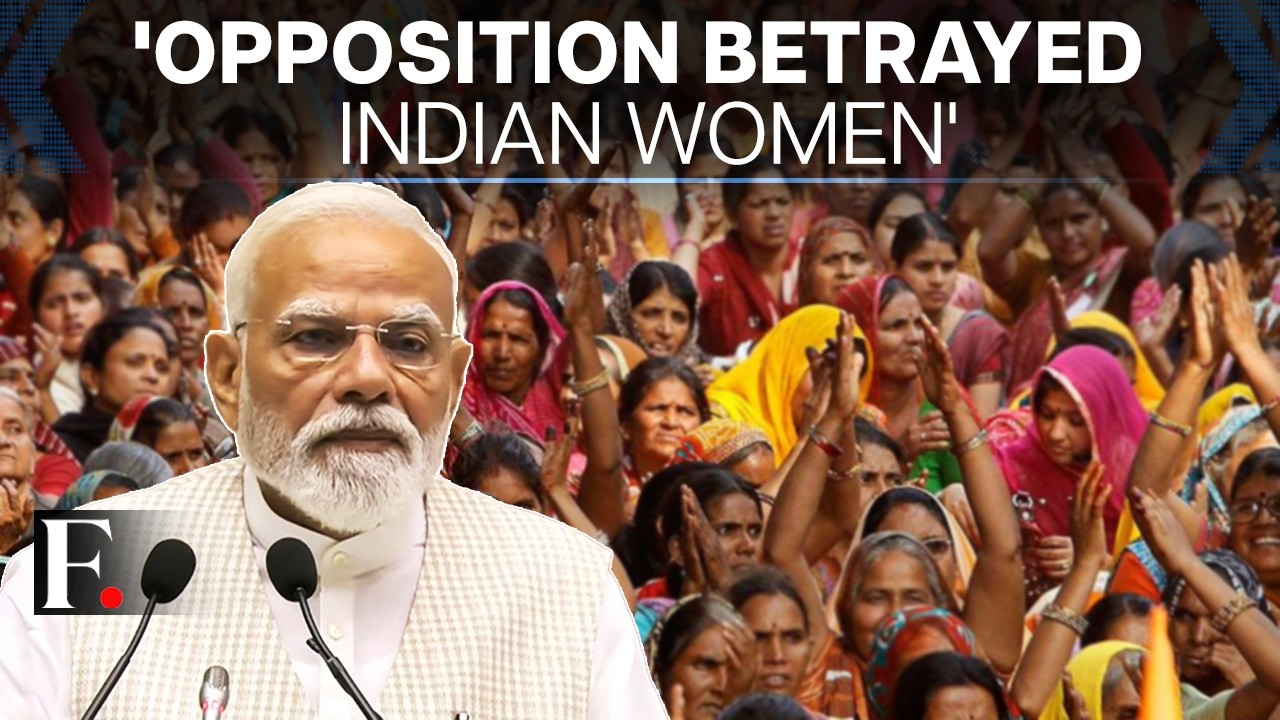PM Modi Calls Congress ‘Anti-Reform,’ Says Women’s Bill Threatens Family-Run Parties