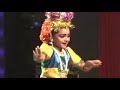 SUPER Karakattam Folk Dance By 5years Old Girl DHANUSHREE Kuwait
