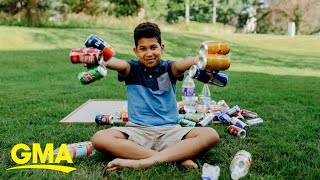 Fifth-Grader creates recycling program to save the planet l GMA
