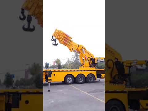 SHENBAI CHANGXING 260T 5-axle Truck Crane with Remote Control