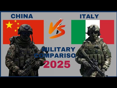 CHINA vs ITALY military power comparison 2025 | Italy vs China military power 2025
