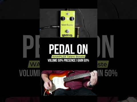 Wampler Talent Booster 2010s - Yellow image 4
