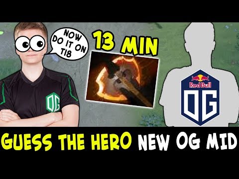 Guess the hero — 1 HIT 1 KILL new OG mid edition